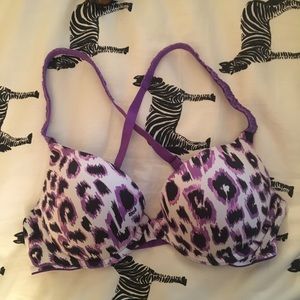 Purple Leopard Bra 💜
